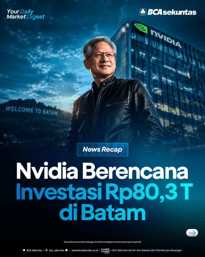 Nvidia Berencana Investasi Rp80,3 Triliun di Batam