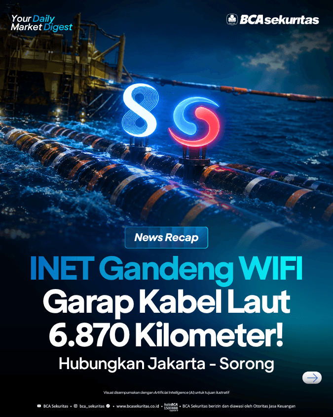 INET Gandeng WIFI Garap Kabel Laut 6.870 Kilometer!